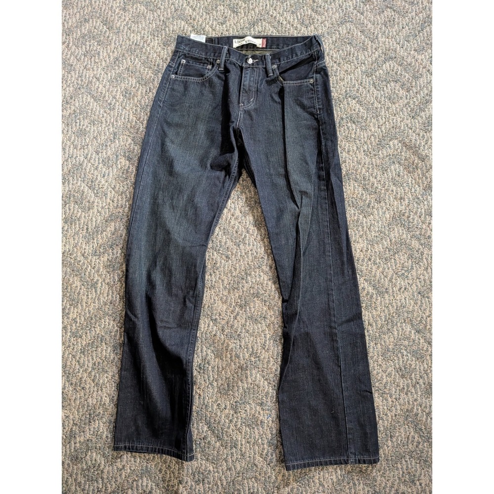 Levis 569 Loose Straight Jeans Mens 29x32 Dark Wash Denim Blue 00569-0194 - Picture 3 of 8